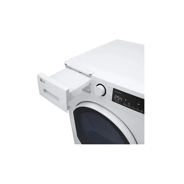 LG - Heat pump dryer 8kg A++ Black Door 