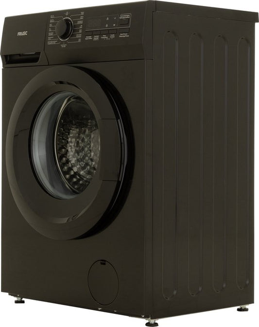 FRILEC - Washing machine A 8kg 1400trn steam function black Top Selection 