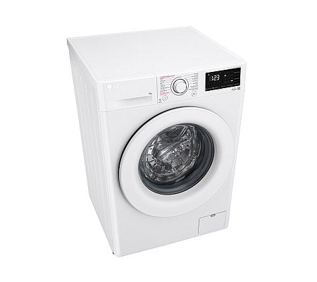 LG - Wasautomaat 9kg A 1400tpm AIDD Spa Steam White Door