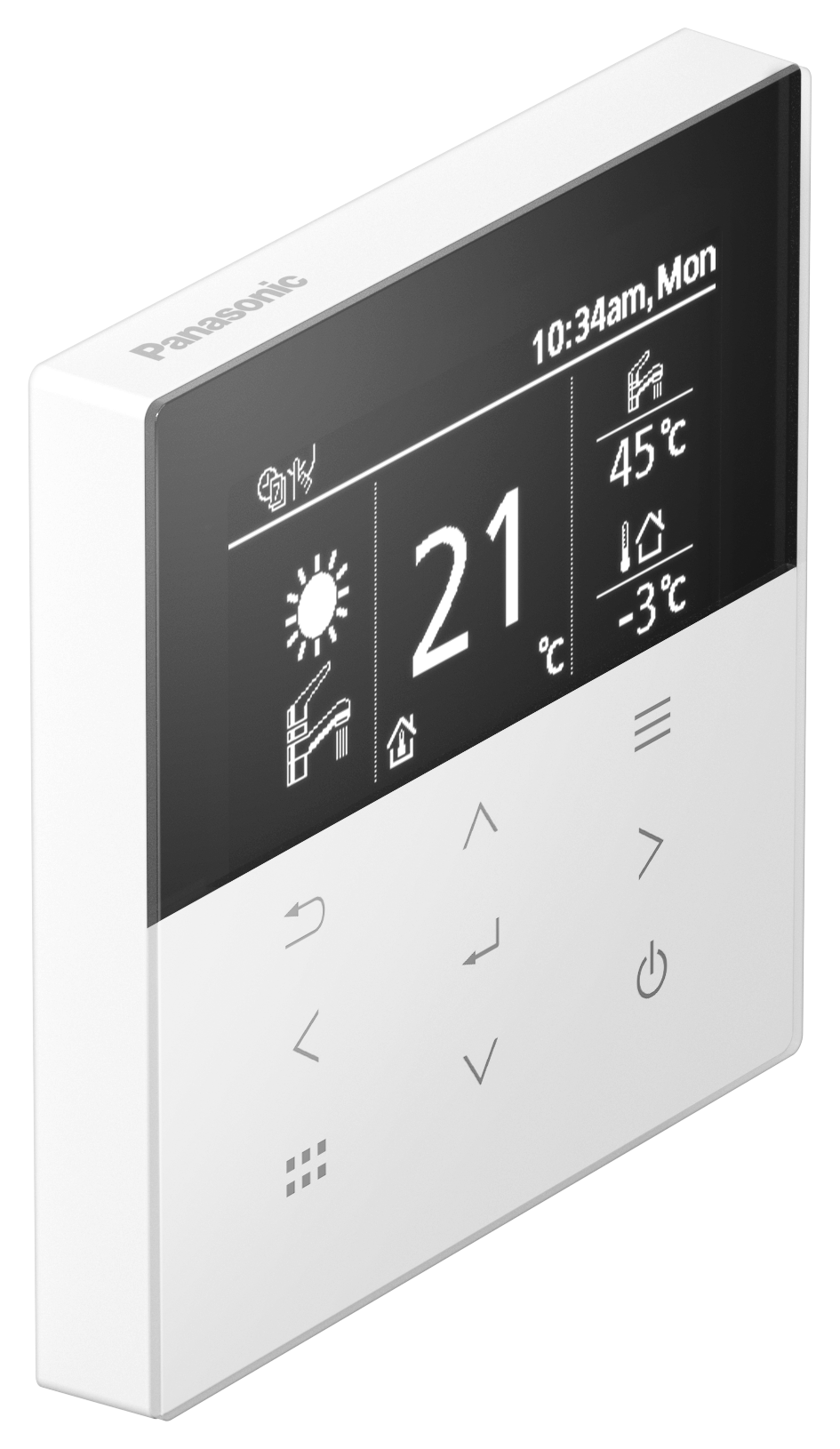 Panasonic - M-Series 12kW - 3-phase - Remote Controller - WH-WXG12ME8/CZ-RTW2TAW1C 