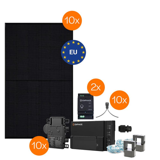 Meyer Burger &amp; Enphase COMPLET 3 phases