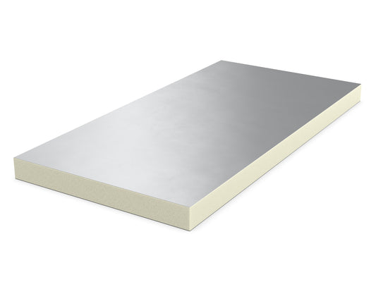 PIR opvulstrook 2-zijdig aluminium 600x160x20mm Rd:0,91 (10 stuks): PIR opvulstrook met afmetingen 600x160x20mm, Rd-waarde van 0,91, verpakt per 10 stuks.