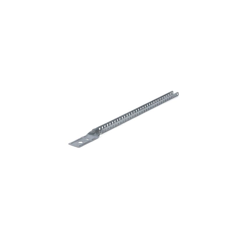 Metal stud Nonius bovenhanger 240mm C60/27 profiel (100 stuks): Nonius bovenhangers van 240mm voor C60/27 profielen, verpakt per 100 stuks.