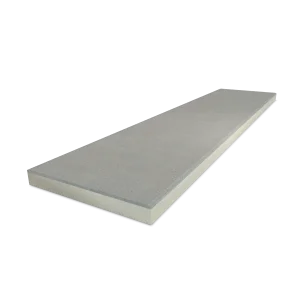 PIR + Fermacell 2600x600x20+12,5mm Rd:0,91 (=1,56 m²): PIR + Fermacell plaat, afmetingen 2600x600x20+12,5mm, Rd-waarde van 0,91, geschikt voor 1,56 m².