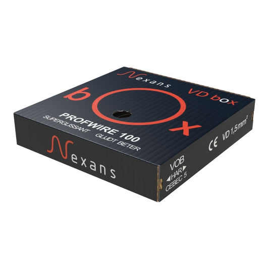 Nexans - Installation wire 1.5mm2 Black